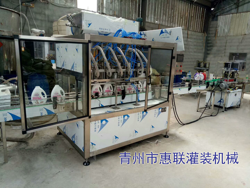 全自動洗衣液灌裝機 全自動洗衣液灌裝機