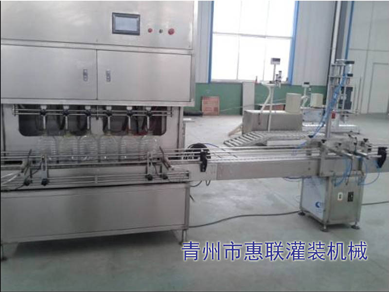  油類灌裝機(jī)生產(chǎn)線
