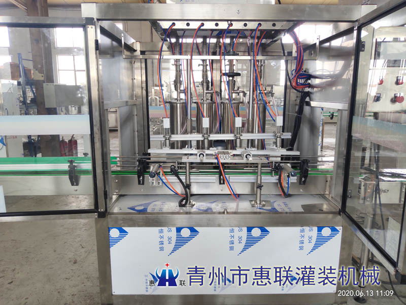 全自動油類灌裝機