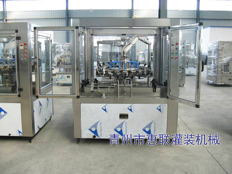 自動翻轉式?jīng)_瓶機