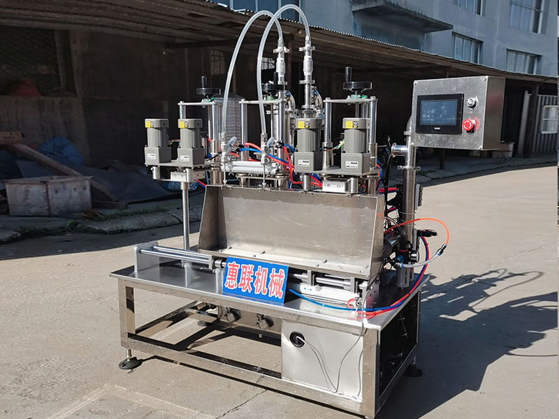 自立袋灌裝旋蓋機